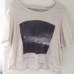 Brandy❤️Melville "Santa Monica" Cropped T