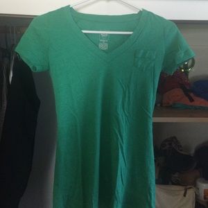 Green t-shirt