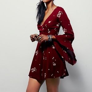 Free People Exclusive Jasmine Embroidered Dress