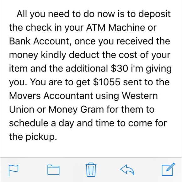 ❗️❗️WARNING❗️❗️SCAMMER ALERT: CERTIFIED CHECK SCAM - Picture 2 of 4