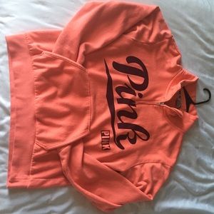 Pink quarter zip jacket