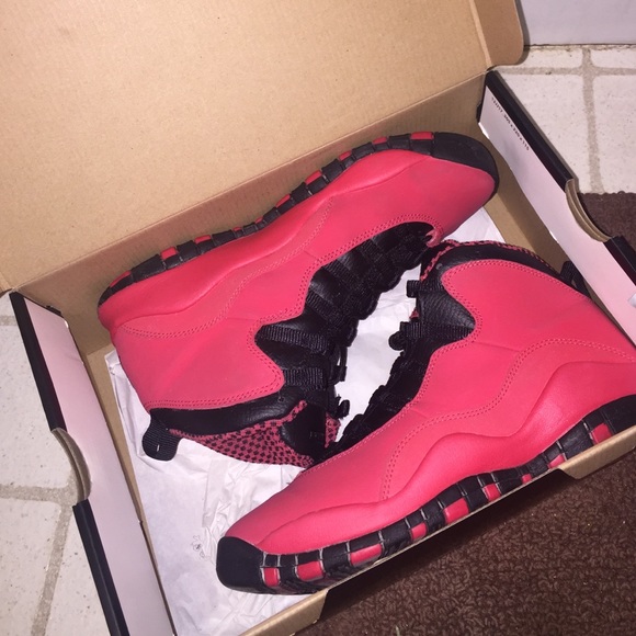 Air Jordan 10 (Gs) Fusion Red