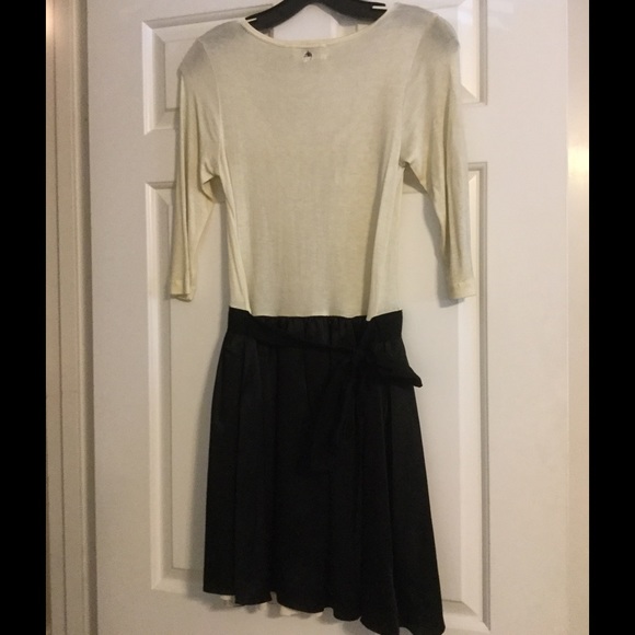 🖤Young Fabulous+ Broke Black + Ivory Mini Dress🖤 - Picture 3 of 4