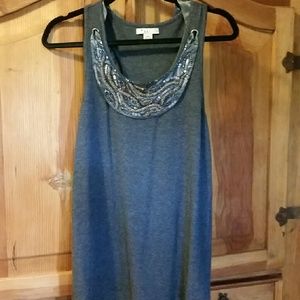 FOREVER 21 embellished tank dress