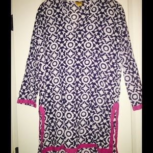 printed tunic
