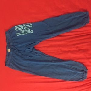 Victoria's Secret PINK blue sweatpants