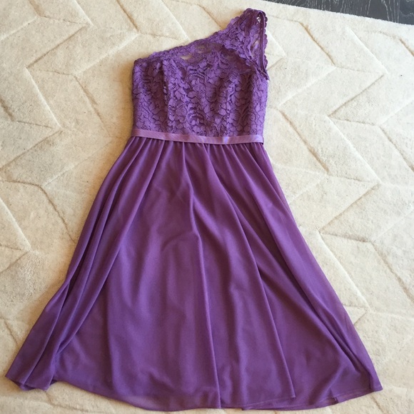 Bridesmaid Dress - Wisteria One Shoulder