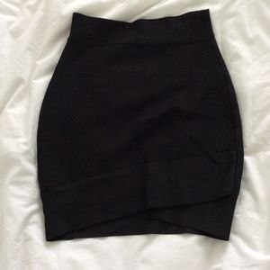 BCBG Bandage Skirt Slim Fit Black