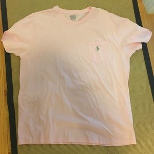 Men's Crewneck Polo Tshirt with pocket