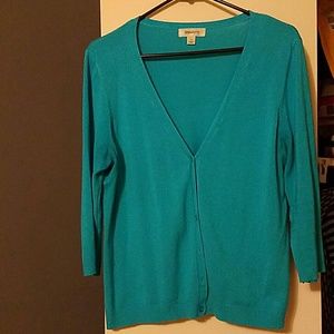Dress Barn 3/4 Sleeve Cardigan