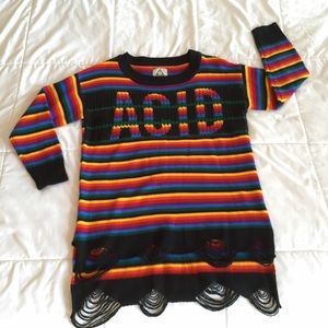 UNIF Acid Sweater 🌈