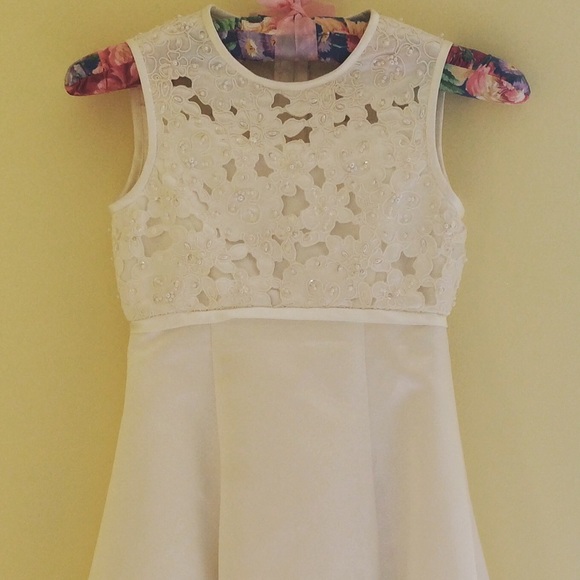 David's Bridal Michaelangelo Flower Girl Dress