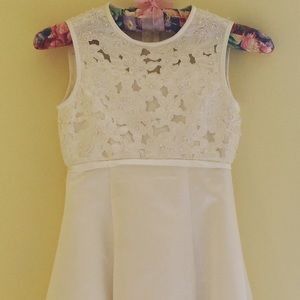 David's Bridal Michaelangelo Flower Girl Dress