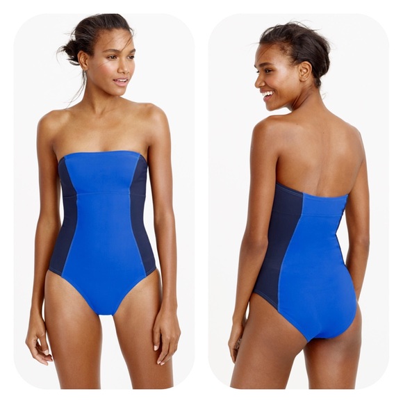 J. Crew Other - NWT JCrew/J.Crew Colorblock 1pc Swimsuit 4,8