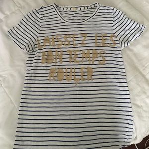 J. Crew tee shirt! Size medium