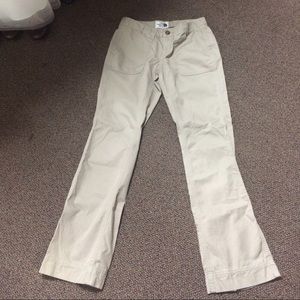 North Face women's Kakki pants size 2 pants