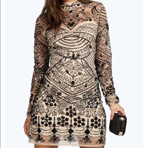 Sequin Beaded Dress