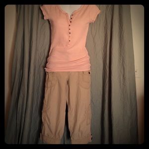 London Jean Chino Capris