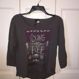 Young and Free t-shirt