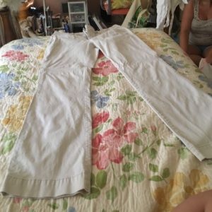 American eagle white pants