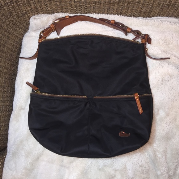 Dooney and Burke nylon Black purse