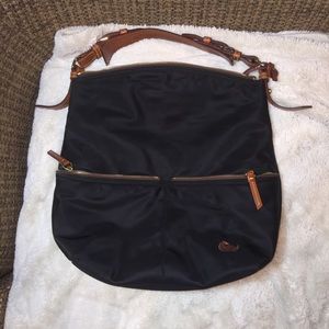 Dooney and Burke nylon Black purse