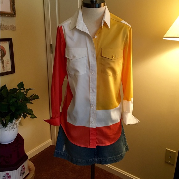 Linea Domani Tops - Colorful Blouse