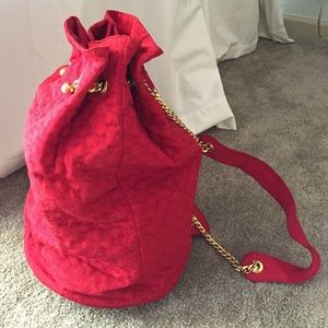 Extraordinary vintage Gucci one strap backpack