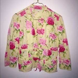 ‼️Banana Republic Floral Blazer