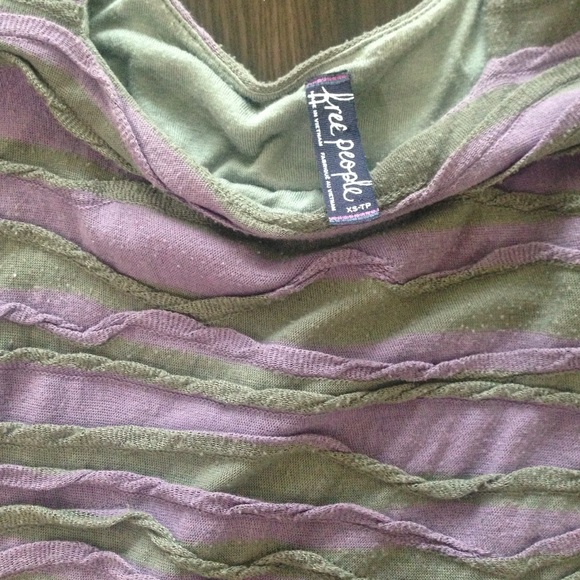 Free people rippled dress xs - Picture 2 of 3