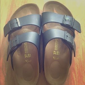 Leather Birkenstock, black