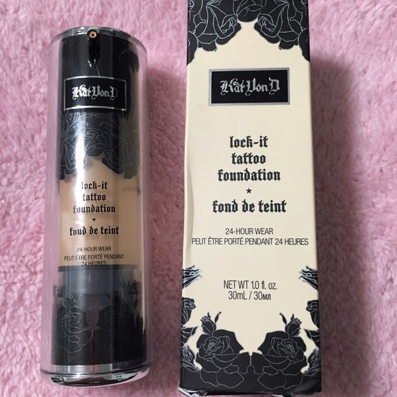 Kat Von D Lock it tattoo foundation in medium 52
