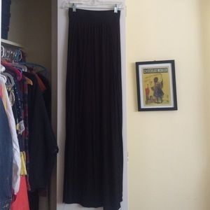 Black Maxi Skirt