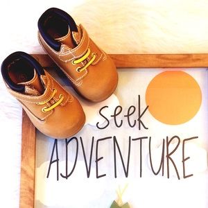 Infant boys worker boots