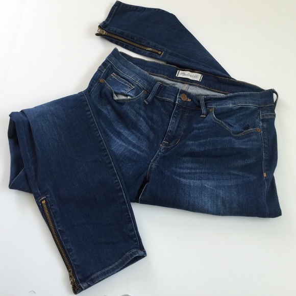 Madewell Denim - Madewell Ankle Zipper Jeans in Size 30