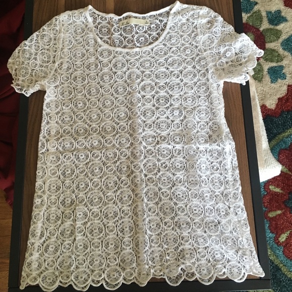 MADEWELL lace shirt