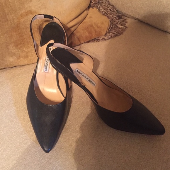Manolo Blahnik Slingback Heels