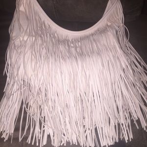 Fringe side bag
