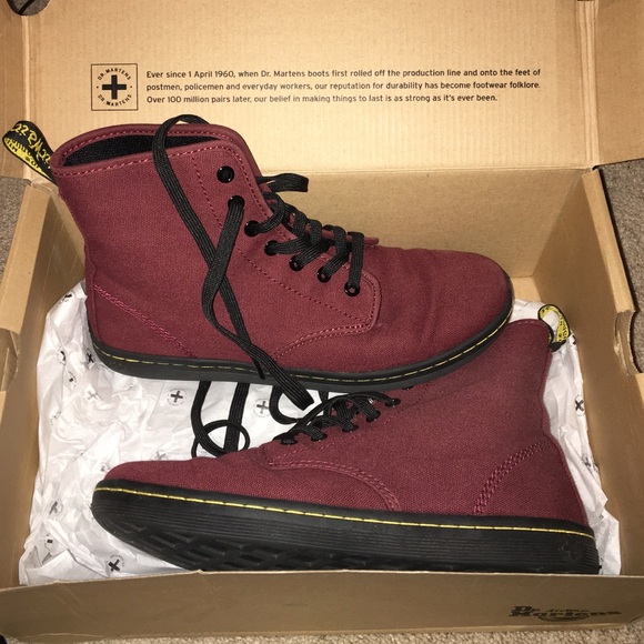 Maroon Doc Martens (Unisex)
