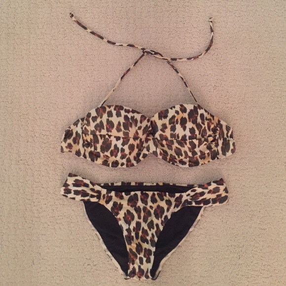 Victoria secret cheetah bikini
