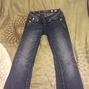 Girls Miss Me Jeans worn once