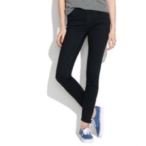Madewell Black Skinny Skinny Ankle Jeans