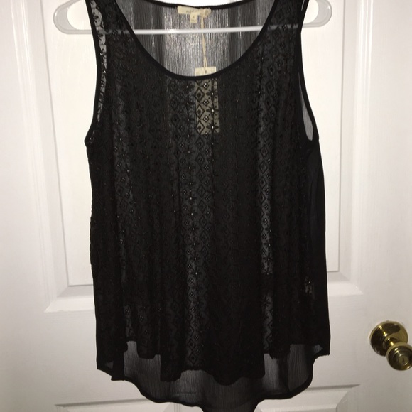 Light Weight Black Top NWOT