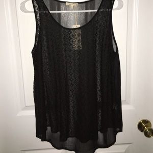 Light Weight Black Top NWOT