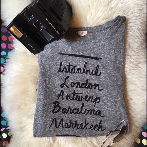 Anthropologie T.LA Cities Shirt
