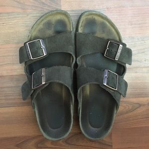 Brown Birkenstocks