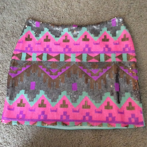 Sequin Skirt