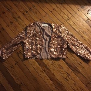 Sequin jacket