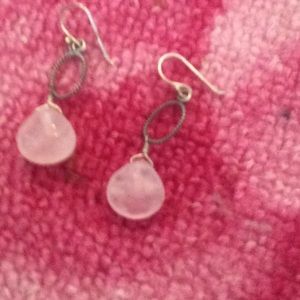 Silpada pink earrings
