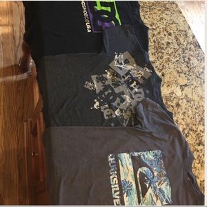 Three men's medium t shirts